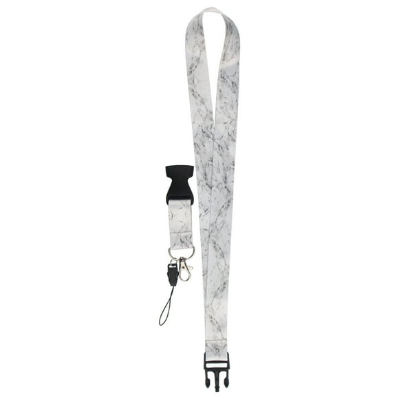 Patterned Mobile Phone Lanyard With Buckle Detachable Lanyard Polyester Lanyard Work ID Card Sleeve Lanyard Decoration