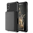 thumbnail image 2 of iPhone XR Wallet Case, Dteck iPhone XR Case with Credit Card Holder Slot Leather Wallet Shockproof Protective Zipper Pocket Purse Case For Apple iPhone XR 6.1 inch, Black, 2 of 9