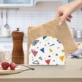 thumbnail image 2 of Yayeee Napkin Holder for Table Set of 2 Kitchen Paper Tissue Organization, Colorful Geometric, 2 of 8