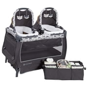 Baby Trend Unisex Portable Deluxe Infant Twin Nursery Center, Goodnight Forest