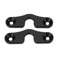 thumbnail image 3 of Sun Visor Clip Repair Kit, Aluminum Alloy Original Standard Sunvisor Clips Black Anodized Rustproof  For Vehicles, 3 of 8
