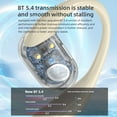 thumbnail image 6 of Ture wireless earbuds Noise Cancelling Bluetooth 5.4 headphones IPX7 waterproof sports earphone with mic TWS headset for running bqwchin, 6 of 8