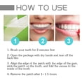 thumbnail image 3 of Tiras de limpieza de dientes 7 Uds tiras de limpieza de dientes adhesivos antideslizantes para dientes sin peróxido para blanquear los dientes, 3 of 5