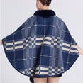 thumbnail image 4 of Wensltd Women's Shawls Wrap Elegant Soft Capes Open Front Warm Outwear Fall Winter Cloak Cardigan Tops, 4 of 4