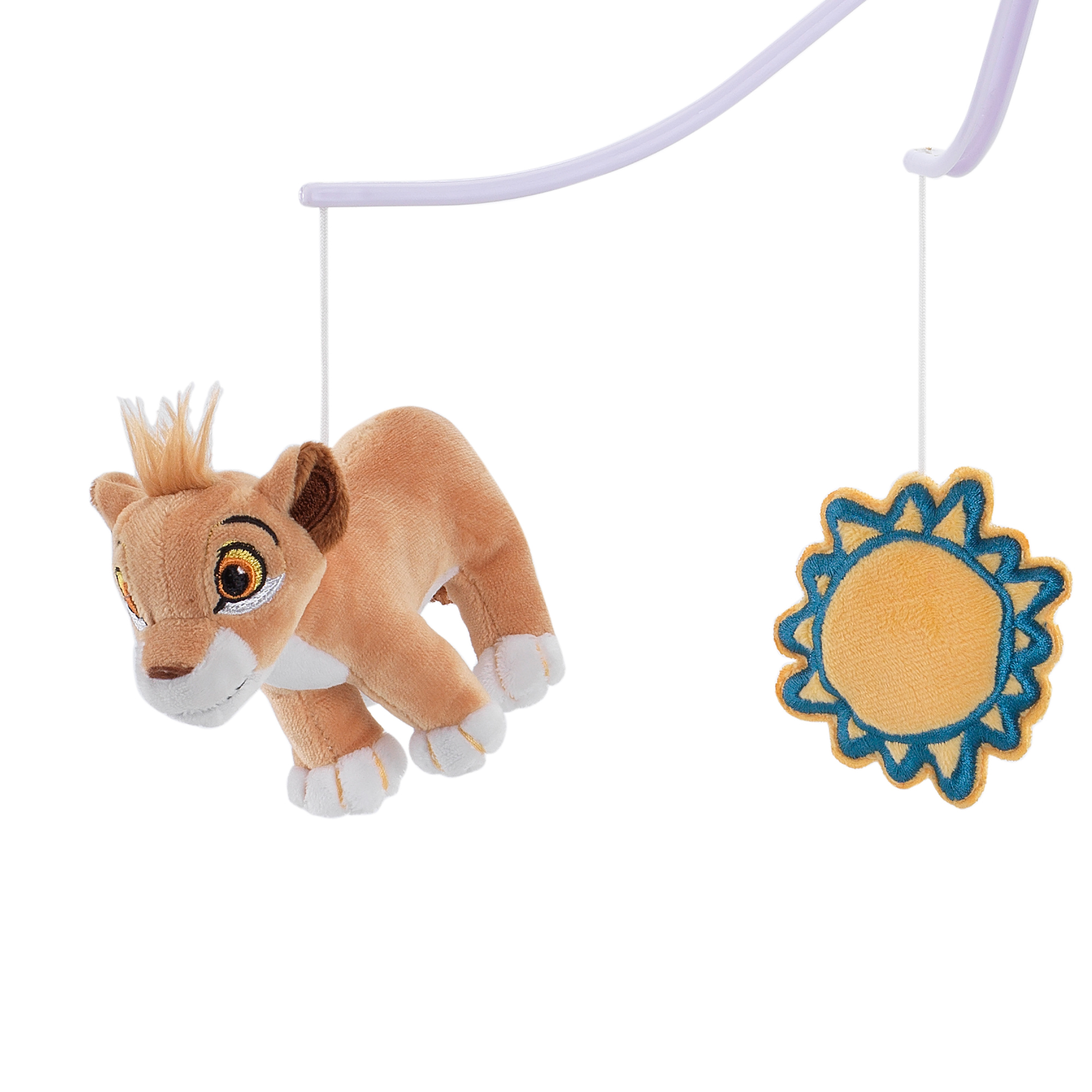 Disney Baby Lion King Adventure Musical Baby Crib Mobile by Lambs & Ivy - Blue - image 2 of 4