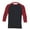 Red2, variant on MIXUE Shirts For Men Summer Color Block Print Round Neck Long Sleeve Casual Pullover Tops Tshirts Activewear,Black,L