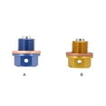 thumbnail image 4 of xinxixnxx Engine Crankcase Magnetic Oil Screw Magnetic Drain Plug Bolts Mainly Used gold 1Set, 4 of 6