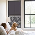 thumbnail image 3 of Boho Purple Flower Window Privacy Film, Abstract Bohemia Pesley Floral Static Cling UV Sun Blocking Tint Film Heat Control Windows Films for Bedroom Bathroom, Window Stickers 29.5"x78.7", 3 of 8