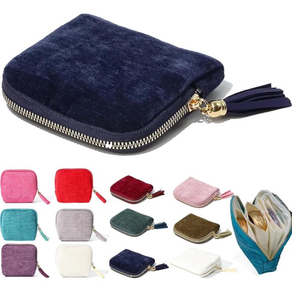 Midnight Travel Jewelry Case, Research Travel Jewelry Case, Portable Jewelrys Organizer Pouch With Zipper & Tassel, Multi-Layer Storage For Earring Necklace Ring Bracelet For Girls Trip