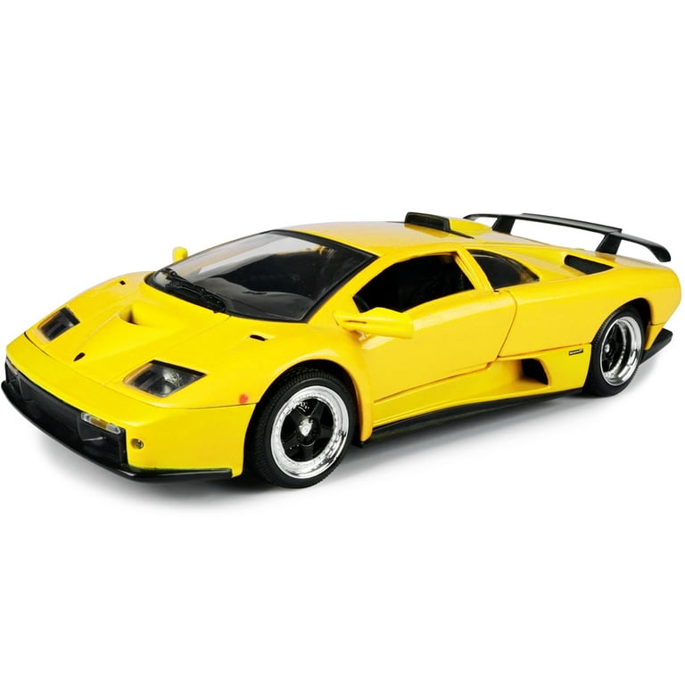Lamborghini Diablo GT Yellow 1/18 Diecast Model Car by