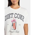 thumbnail image 4 of Diet Coke Women's and Women's Plus Sleep Tee and Shorts Pajama Set from Grayson Social, 2-Piece, Sizes XS-3X, 4 of 5