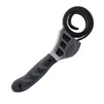 thumbnail image 1 of Llave de correa universal de 500 mm, longitud ajustable, llave de correa de goma, abridor de botellas para reparación de automóviles, color negro, 1 of 4