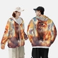 thumbnail image 4 of Lsque Cute Cloud Pomeranian UPF 50+ Lightweight Sun Protection Men's Women's Long Sleeve Shirt, Hoodie Performance -XX-Large, 4 of 9