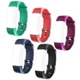thumbnail image 3 of Flmtop Adjustable Soft TPE Bracelet Strap for ID115 Plus/ID115HR Plus/ID115 Plus HR, 3 of 7