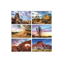 Better Office Products - Greeting card - 10.2 x 15.2 cm - desert landscape - pack of 50