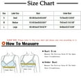 thumbnail image 2 of HAPIMO Everyday Bras for Women Solid Lace Plus Size Camisole Bralette Ultra Light Lingerie Comfort Daily Brassiere Stretch Underwear Gathered Wire Free Discount, 2 of 2