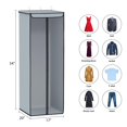 thumbnail image 4 of Bolsa de almacenamiento de ropa Univivi, 137 x 51 x 137 cm, ventana transparente, paquete de 2, 4 of 6