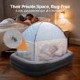 thumbnail image 4 of Cama Inflable para Niños Pequeños OGERY con Bomba de Aire y Carpa, 4 of 8