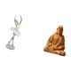 thumbnail image 5 of Grácil Escultura De Bailarina Con El Sagrado Corazón. Figura Artística Para Dormitorio, Oficina, Chimenea, Pasillo O Entrada. Regalo Moderno De Colección., 5 of 8