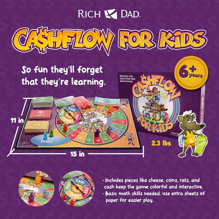 CASHFLOW FOR KIDS ボードゲーム CASHFLOW for Kids Board Game – Rich Dad Store
