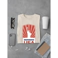 thumbnail image 3 of Independence Usa Emblem T-Shirt Men -Image by Shutterstock, Male 3X-Large, 3 of 4