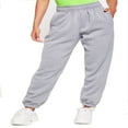 thumbnail image 3 of Pantalons de Jogging Taille Haute pour Femmes, Pantalons de Sport Amples, 3 of 6