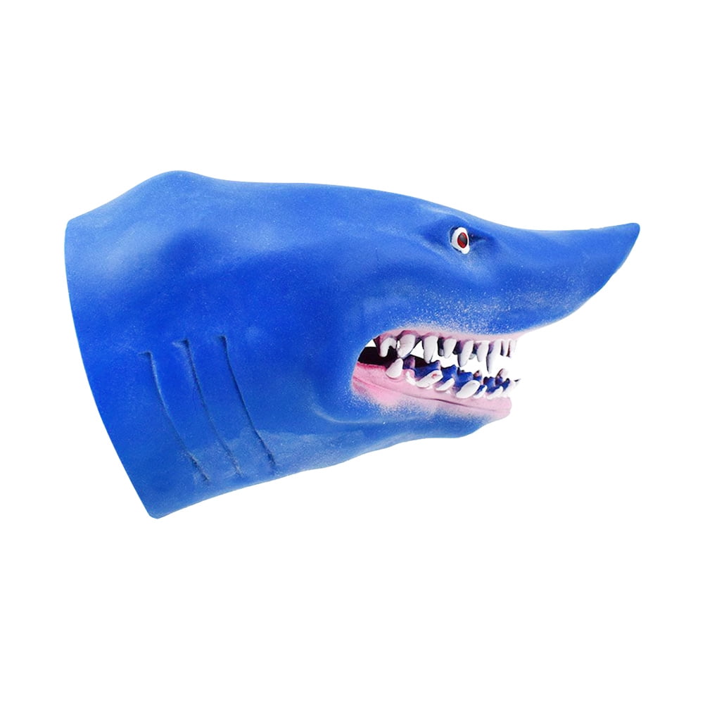 1PC Story Telling Prop Shark Design Creative Hand Puppet Role Play Access 