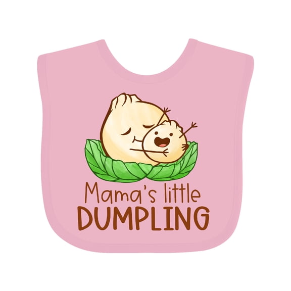 Inktastic Mama's Little Dumpling Boys or Girls Baby Bib