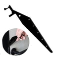 thumbnail image 7 of Multipurpose Pry Bar Leverage Tool (Stainless Hand Tool), Stainless Steel Multipurpose Pry Bar Pocket Tool, Leverage Tool With Scale Markings, Meiiso, 7 of 7