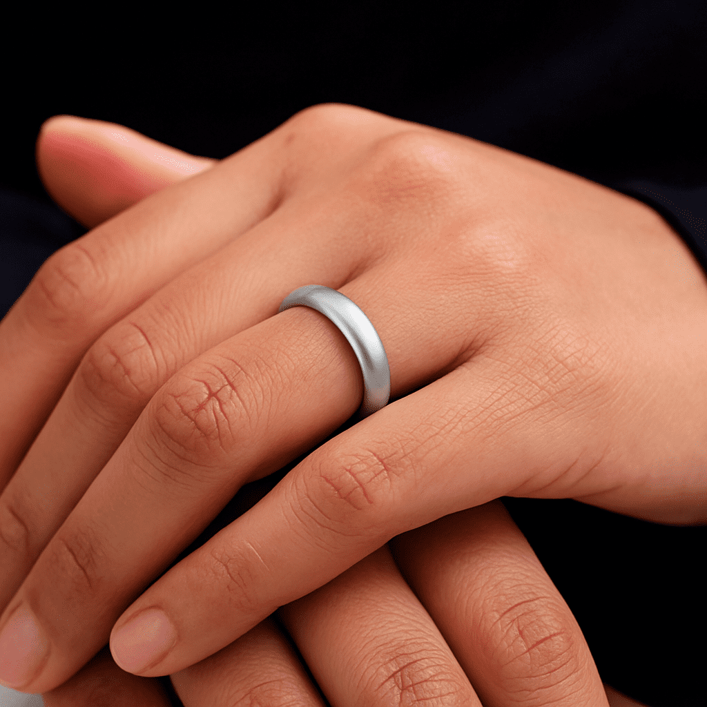 Mauli Jewels 14K Rose, Yellow or White Gold Plain Men's and Women's Wedding Band Ring (3MM to 6MM)