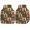 Beige, Green, Red, variant on Cute Cats Car Floor Mats 4 Pieces, Front & Rear Auto Carpet Mats Full Set with Rubber Backing, Pets Colorful Cartoon Simple Universal All Weather Car Floor Protectors for SUV Truck Van