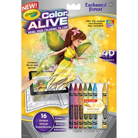 Crayola Color Alive Enchanted Forest Walmart Com Coloring Wallpapers Download Free Images Wallpaper [coloring436.blogspot.com]