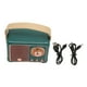 thumbnail image 2 of Altavoz Retro Con Chip Hifi, Sonido Estéreo de 360 Grados, Altavoz Vintage Portátil para El Hogar al Aire Libre, Rápido, Bajo Consumo de Energía, 2 of 7