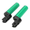thumbnail image 4 of 1 par de clavijas de pie de motocicleta CNC T6063 Reemplazo de superficie anodizada de aleación de aluminio para Benelli Tornado 252R 2021-2022 Verde, 4 of 5