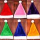 thumbnail image 2 of Gorro navideño rojo de invierno, gorro navideño cálido para vacaciones para Papá Noel, gorro navideño con bola de felpa, 2 of 5