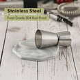 thumbnail image 4 of Gift For Bartenders, Stainless Steel Drink Measure, Easy Cleaning Barware, Double Sided Jigger, Everyday Basics Cocktail Measuring Tool (Set Of 3), 4 of 8