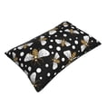 thumbnail image 3 of Bixox Honey Bees at Night Printed Pillow Protector,Super Soft Ideal for Home,Guests,Rentals - 14"x20", 3 of 8