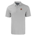 thumbnail image 2 of Men's Cutter & Buck  Gray/White Maryland Terrapins Forge Eco Double Stripe Stretch Recycled Polo, 2 of 3