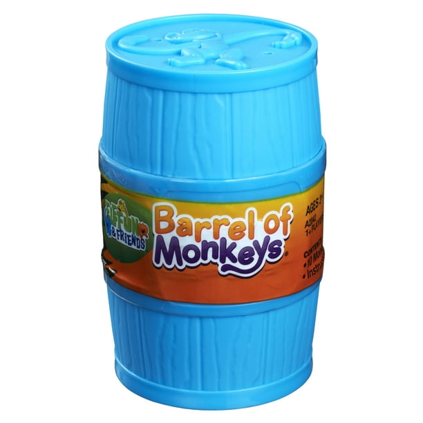 Elefun and Friends Barrel of Monkeys Game, for Kids 3 and Up, for 1