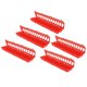 thumbnail image 3 of 5Set Thicken Bird Feeder Outdoor Hanging Plastic Pigeons Feeding Device Cage Accessory Red, 3 of 5