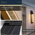 thumbnail image 5 of 1 Uds 2,5w Luz de Pared Solar Impermeable Al Aire Libre IP65 Decoración de Jardín Mazorca Lámpara de Pared Led para Balcón Terraza Patio Villa, 5 of 5
