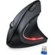 thumbnail image 1 of TECKNET Ratón Ergonómico, 4800 DPI Ratón Silencioso 5 DPI Ajustables, Ratón Inalámbrico 2.4G Ratón Vertical 6 Botones Ratón de Computadora Compatible con Windows/Mac/Chromebook/Linux/Notebook/Laptop/O, 1 of 3
