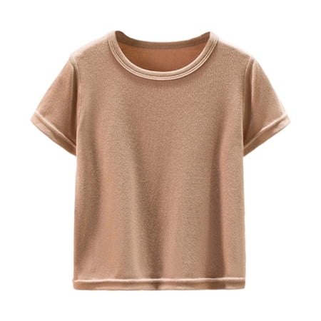 MEZZALL Baby Boys Summer Tops Short Sleeve Shirt Lightweight Breathable Casual T-Shirts For Toddler Dailywear Soft / 6-12 Months