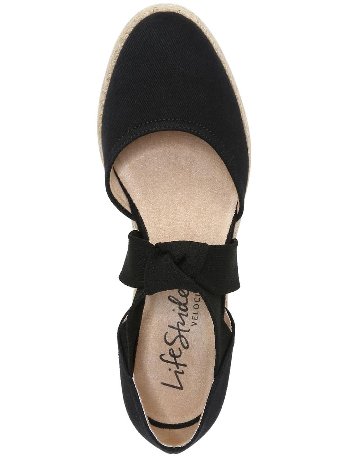 LifeStride Womens Kascade Slip On Strappy Espadrilles - Walmart.com