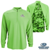 Mossy Oak Fishing Perf. Elements Lightweight 1/4 Zip (L)- Morey