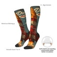 thumbnail image 4 of Naloa Rusty Rocket Launch Knee Socks, High Socks Long Stretchy Sock Women Knee High Stocking, Long Socks for Women, 4 of 6