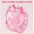 thumbnail image 3 of Mochila Capibara Escolar Kawaii Con Accesorios Regalo Para Unisex Jóvenes Y Niños Modelo Rosa, 3 of 4