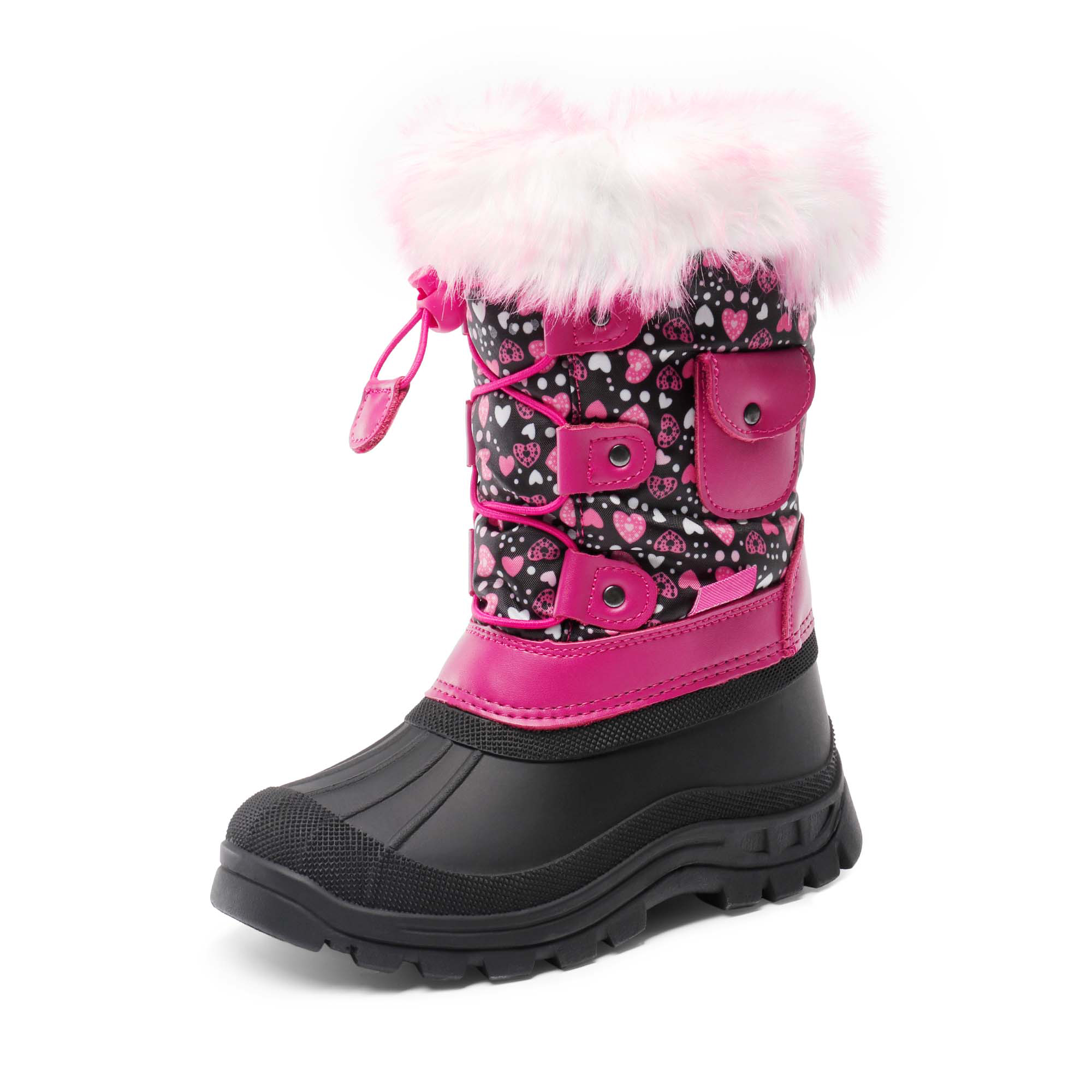 Dream Pairs Kids' Insulated Snow Boots with Thermolite