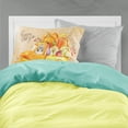 thumbnail image 2 of Carolines Treasures CK2634PILLOWCASE Automne Récolte Shih Tzu Tissu Taie d'Oreiller Standard, 2 of 2