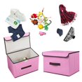 thumbnail image 3 of Boîte de Rangement Pliable Vêtements Divers Boîte de Rangement Portable avec Couvercle Boîte de Rangement Pliable, 3 of 6